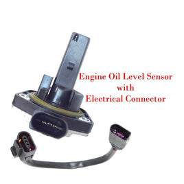 Engine Oil Level Sensor + Electrical Connector Fits:Audi VW 2002-2015