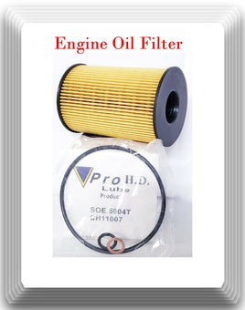 Engine Oil Filter SOE5904 Fits Series 5 6 7 8 Alpina M X V8 4.4L 2008-2022