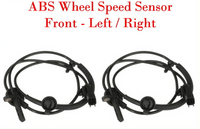 ABS Wheel Speed Sensor W/Connector Front L/R Fits Buick Chevrolet GMC Saturn