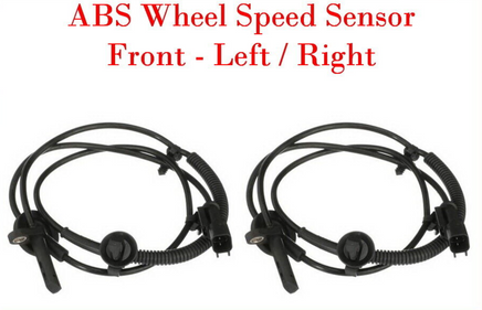ABS Wheel Speed Sensor W/Connector Front L/R Fits Buick Chevrolet GMC Saturn