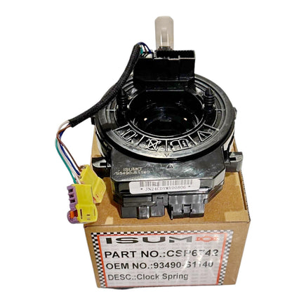 Clock Spring Fits Hyundai Kona, Palisade  Santa Fe Venue W/O Heated Steer Wheel