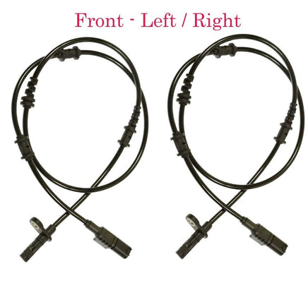 2x ABS Wheel Speed Sensor Front W/Connector Fit B250e CLA250 CLA45  GLA250 GLA45