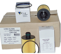 1 x Engine Oil Filter Fits: CHEVROLET CRUZE 2014-2015 I4 2.0L Diesel