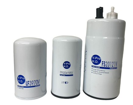 3 Filters Oil , Fuel , Fuel/Water Separators Filters Fits Cummins B6.7 2021+