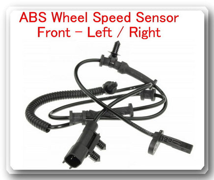 1 Kit  ABS Wheel Speed Sensor Front Left or Right Fits: Durango Grand Cherokee 