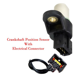 Crankshaft Position Sensor W/Connector Fits:Elantra Tiburon Tucson Soul Spectra