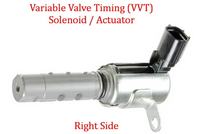 2 Pcs L&R Sides Variable Timing Solenoid Actuator W/Connectors For Lexus Toyota