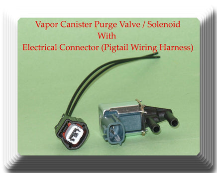 Purge Control Solenoid Valve W/Connector Fits:OEM14930-9E010 Infiniti Nissab 