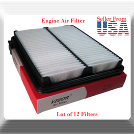 Lot of 12 Engine Air Filter Fits: Daewoo Leganza - 4 cyl. 2.2L 1998-2002