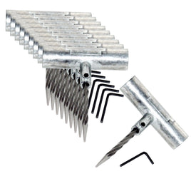 10 x T-Handle Spiral Rasp Tire Repair Tool Tire Plug Probe