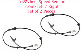 2 ABS Wheel Speed Sensor  Front L/r Fits Nissan Altima 07-12 Maxima 9-14