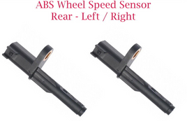 2 x ABS Wheel Speed Sensor  Rear L/R Fits Chrysler Aspen Dodge Durango 2006-2009