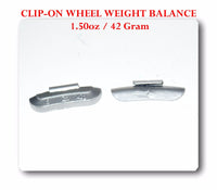 300 Pcs Clip-on Wheel Weight Balance 1.50oz 42 gram  P150 Total 450 oz