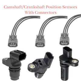 3 xCam/Crankshaft Position Sensor & Connector Fits TSX Accord CR-V Civic Element