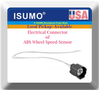 ABS Wheel Speed Sensor W/Connector Front Left Fits Colorado Canyon I-350 I-370 
