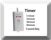 Power Cord W/Timer 5 sec Delay, 5-15-30-60 Minutes T Model UV Ultraviolet Light
