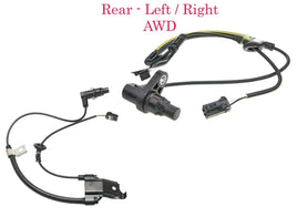 2 X ABS Wheel Speed Sensor Rear Left & Right :Fits Toyota Highlander 08-13 AWD