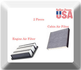 2 Pieces , Engine & Cabin Air Filter Fits: Lexus  GS300 2001-2005 L6 3.0L