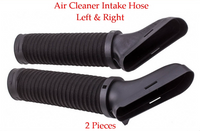 4 Pieces Engine Air Intake Hose & Air Filter Left & Right Fit GLK350 2010-2012