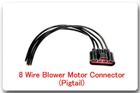  4 WireBlower Motor Resistor Pigtail Connector Fits: Ford Lincoln Mercury