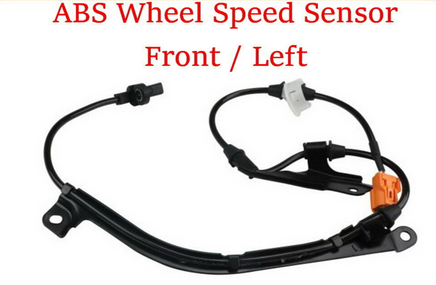 2 Pieces ABS Wheel Speed Sensor & Connectors Front L/R Fits:Acura TL 2004-2008