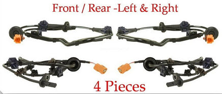 4 x ABS Wheel Speed Sensor Front-Rear L/R Fits:Honda Fits: Honda Fit 2007-2008