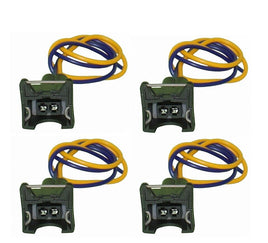 4 x Electrical Connector of Fuel Injector Fits: Mini Cooper 2002-2008