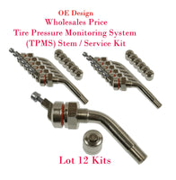 12xTire Pressure Monitoring System TPMS Stem Service Kit Fit Ram 3500  OE Design