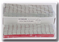 360 Pcs Stick on Self Adhesive Wheel Weights 1/4 0.25 OZ TOTAL 90 OZ 3M RED TAPE