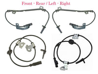 x ABS Wheel Speed Sensor Front Rear L/R Fits Subaru Legacy Outback 2005-2006