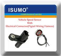 Vehicle Speed Sensor W/Connector Fits: ES330 RX330 Avalon Highlander RAV4 Solara