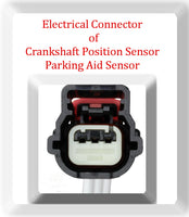 12590991Crankshaft Position Sensor W/Connector Fits: GM Saturn Suzuki 2007-2009