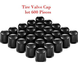 600 Caps  Universal Black Tire Valve Caps for TR412 TR413 TR414 TR418 20008 &
