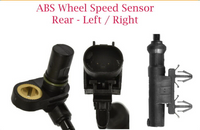 2 xABS Wheel Seed Sensor Rear L&R W/Connector Fits:Armada 13-15 Pathfinder 14-15