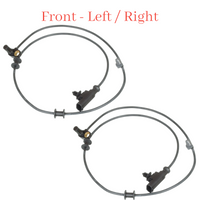 2 ABS Wheel Speed Sensor Front Left & Right Fits: Dodge Durango 2004-2005