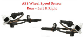 2 x ABS Wheel Speed Sensor Rear L/R Fits Acura TSX 2009-2014 Honda Accord 08-12