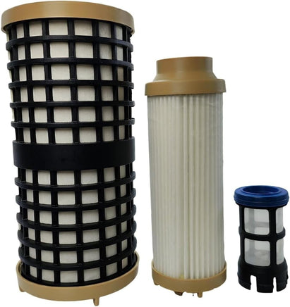 Fuel Filter Kit & Oil Filter Fits Detroit Diesel  DD13 DD15 DD16 Freightliner &