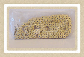Non O-Ring Drive Chain Gold Color 520 x120  ATV Motorcycle 520 Pitch 120 Links 