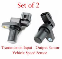 (Set 2) 39051 & 39052 Trans Input & Output Speed Sensor Fits:Hyundai & Kia