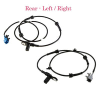 2 Kits ABS Wheel Speed Sensor Rear Left & Right Fits Nissan Quest 2004-2009 3.5L