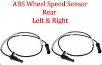4 x ABS Wheel Speed Sensor W/Connectors Front-Rear L/R Fits BMW 2 3 4 2012-2021