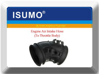2 Pcs Air Intake Hose To Throttle Body & to Rasonator Fit Civic 2006-2011 L4.18L