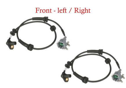 4 ABS Wheel Speed Sensor & ConnectorFront -Rear L/R Fits Nissan Frontier 2011 AT