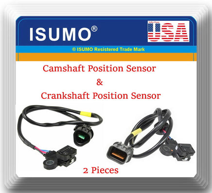 2 Pieces OE Spec Camshaft & Crankshaft Position Sensor Fits: Montero 1994-2007