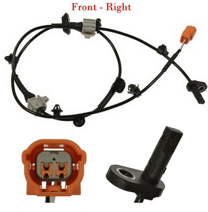 4 x ABS Wheel Speed Sensor Front-Rear L/R Fits:Honda Fits: Honda Fit 2007-2008