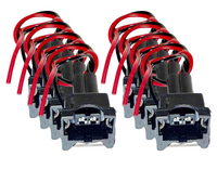 8x Fuel Injector Connector Fits: Ford Lincoln Mercury V8 V10 W/Fedral Emissions