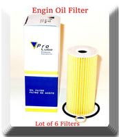 Lot of 6 Engine Oil Filter Fits:OEM# 263203LTA0 G70 G80 G90 Stinger V6 3.3L