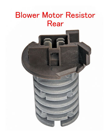 2 Pcs Blower Motor Resistor Front & Rear Fits: MDX 2001-2006  Pilot 2003-2008