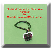 Manifold Absolute Pressure (MAP) Sensor W/connector Fit Forenza Reno 2004-2008