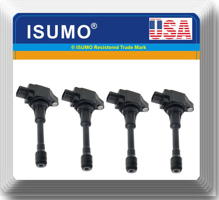 4 Kits Ignition Coil Fits:OEM# 22448-ED000 Fit:Nissan 4Cyl 2007-2019